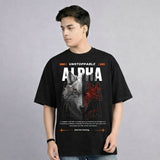 MOC - Unisex Alpha Oversized Graphic T - Shirt