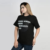 MOC - Women's Peace Begins Regular Graphic T - Shirt