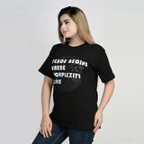 MOC - Women's Peace Begins Regular Graphic T - Shirt