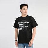 MOC - Men's Peace Begins Regular Graphic T - Shirt
