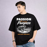 MOC - Unisex Passion Oversized Graphic T - Shirt