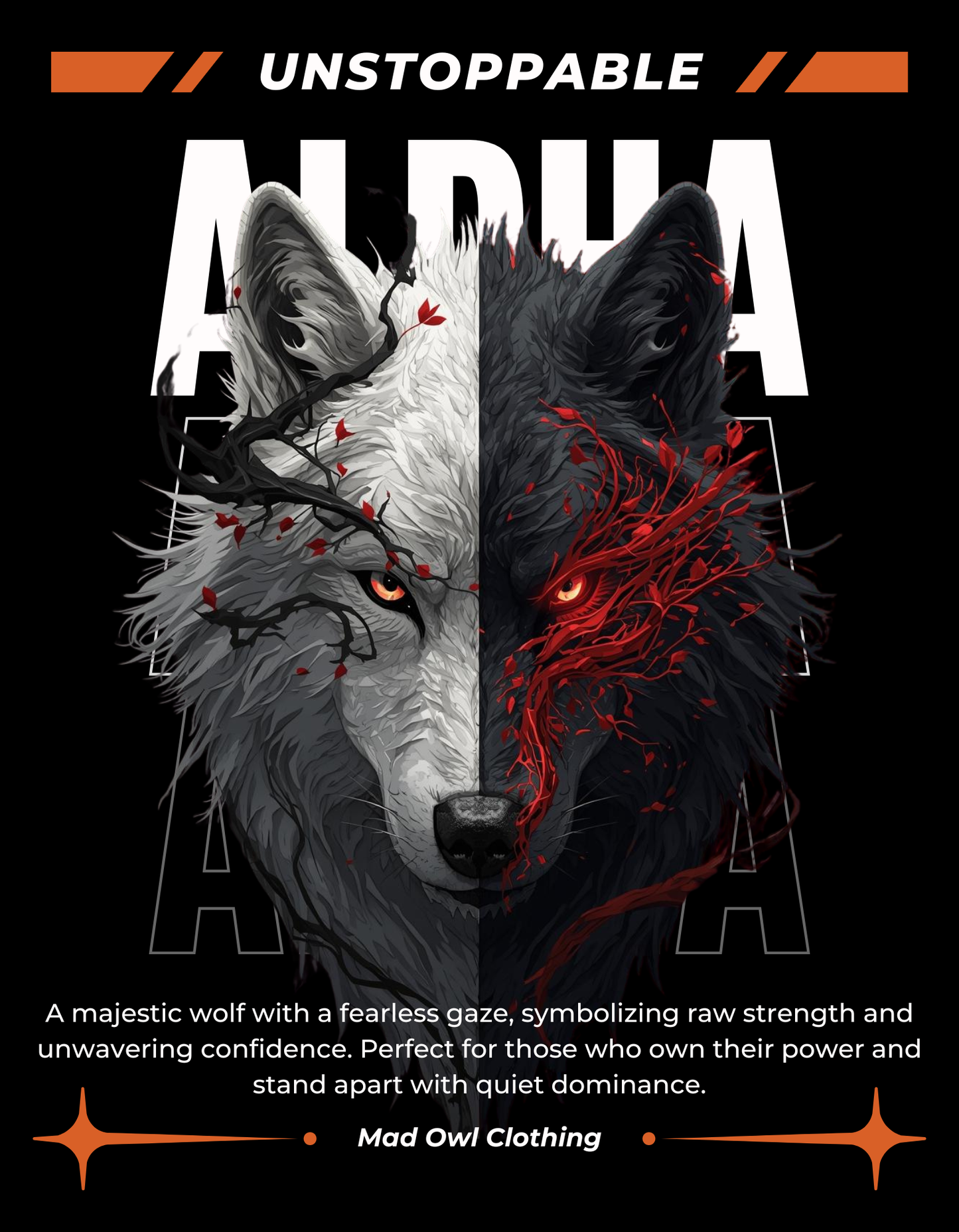 MOC - Men's Alpha Oversized Graphic T - Shirt