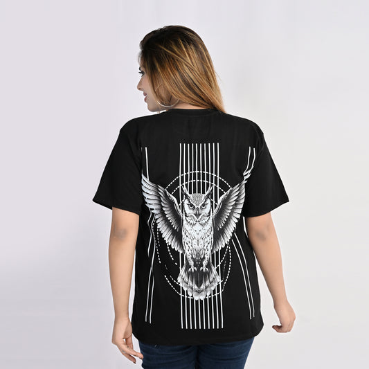 MOC - Women's Owl Regular Graphic T - Shirt