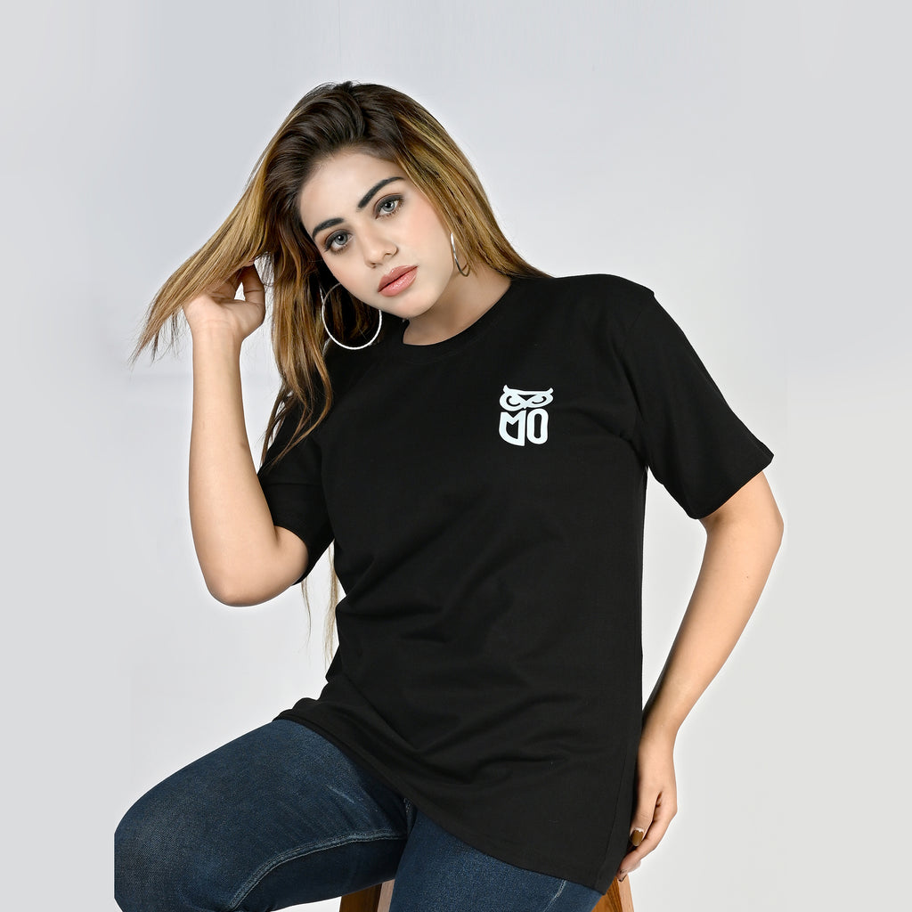 MOC - Female Owl Regular Graphic T - Shirt