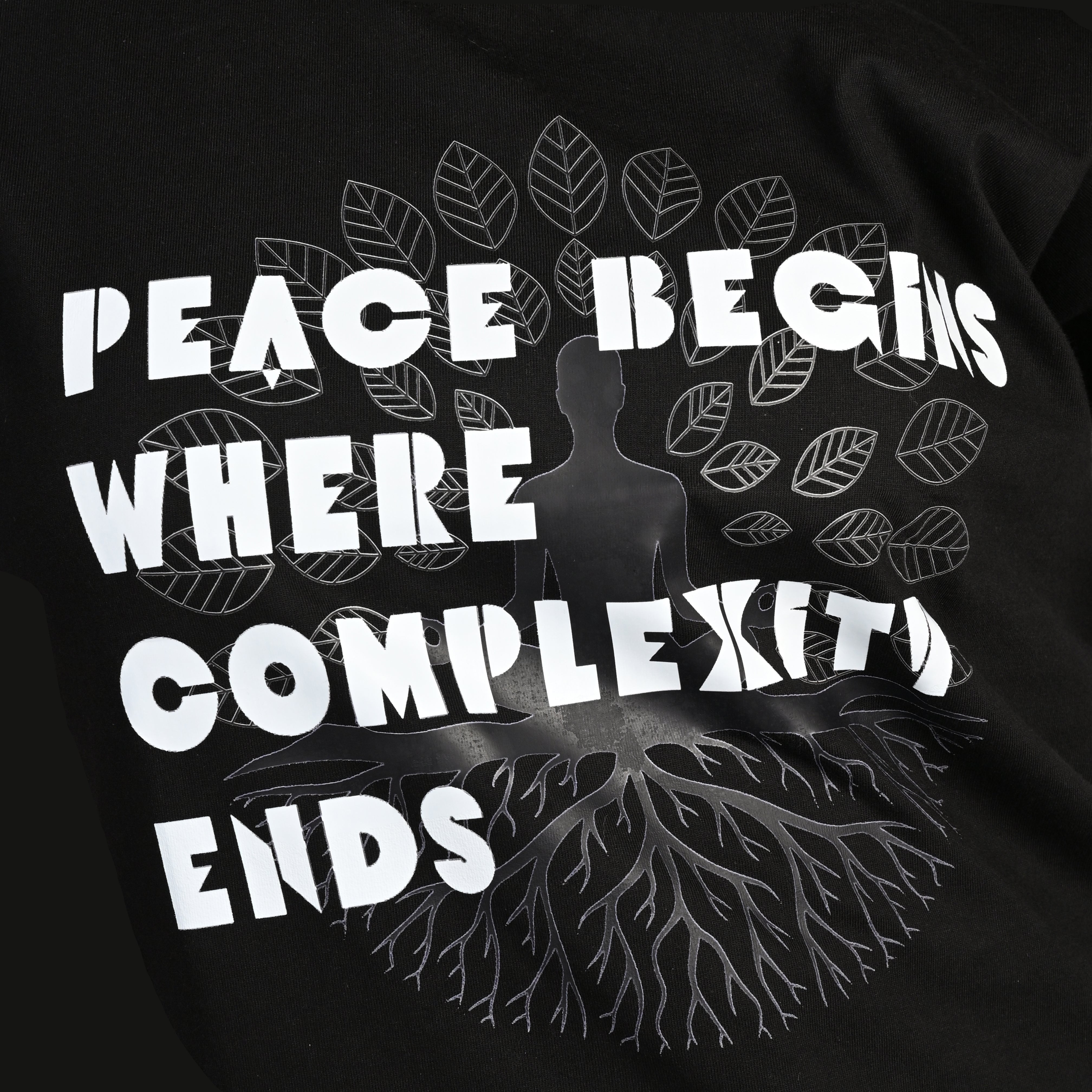 MOC - Women's Peace Begins Regular Graphic T - Shirt