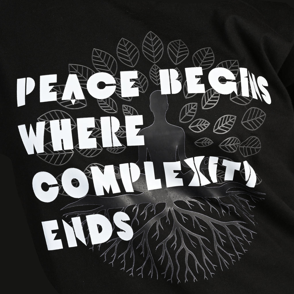 MOC - Female Peace Begins Regular Graphic T - Shirt