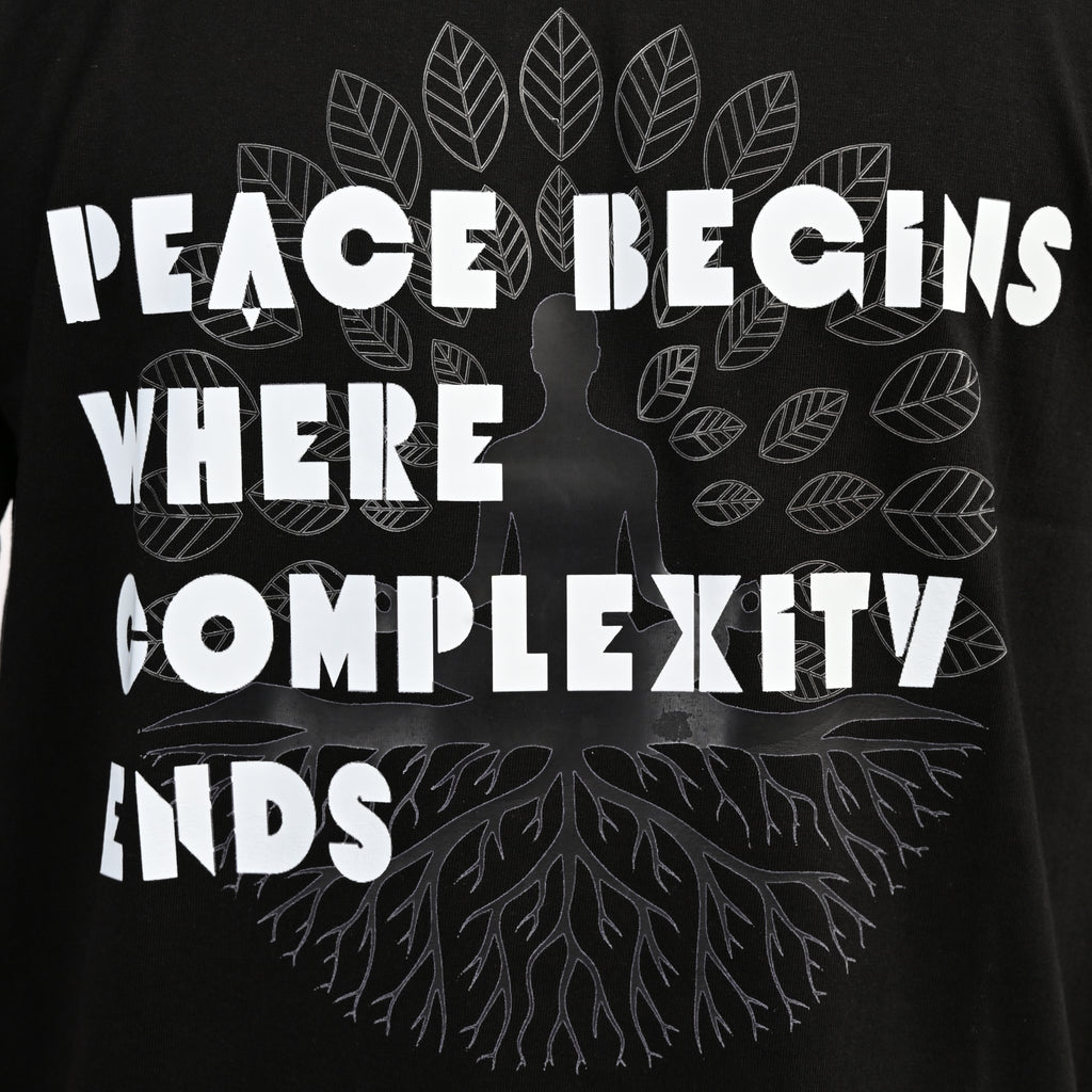 MOC - Male Peace Begins Regular Graphic T - Shirt
