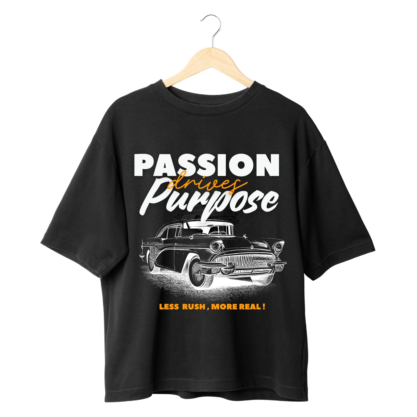 MOC - Men's Passion Oversized Graphic T - Shirt