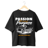 MOC - Unisex Passion Oversized Graphic T - Shirt