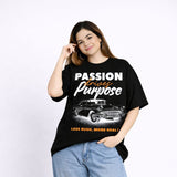MOC - Unisex Passion Oversized Graphic T - Shirt